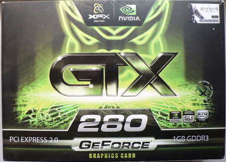 XFX GeForce GTX 280 1 Gb box